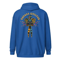 Image 1 of Fierce Butterfly Unisex heavy blend zip hoodie ( Back Imprint)