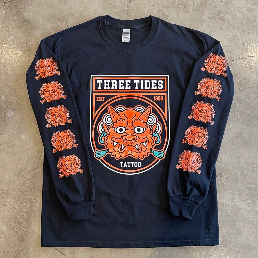 ONI LONG SLEEVE T | THREETIDESTATTOO