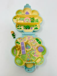 Image 2 of Polly Pocket Vintage la fleur bleu fleuriste