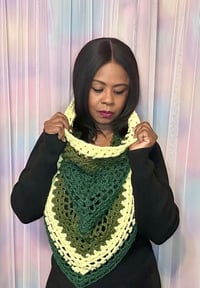 Image 6 of Crochet cowl scarf