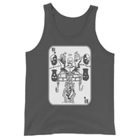 Image 2 of N8NOFACE "N8 of Hearts" by MISCREAT3D Men's Tank Top (+ more colors)