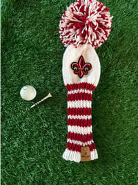 Image 4 of Louisiana Ragin Caguns custom Golf Club Cover hand knit logo College football fan  gift-7638f0c0