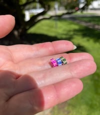 Image 3 of Micro Spacer Bead Charms – 3-Pack for Layering