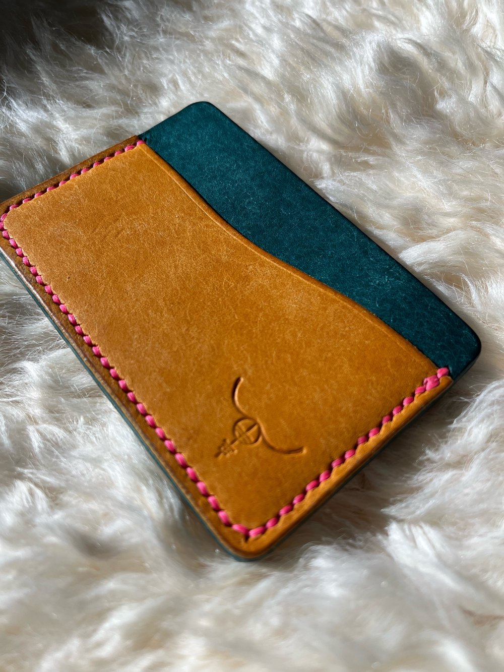 Image of Yellow/OrtensiaPueblo Horizontal Cardholder
