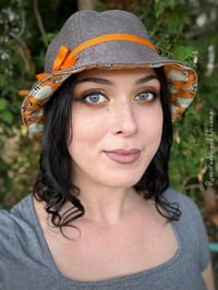 Image 9 of Glow-In-The-Dark Hatted Ghosts Lined Hat