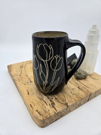 Image 2 of Black Tulip Mug