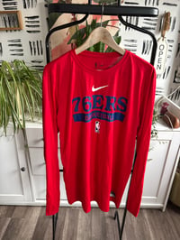 Image 1 of Nike sixers dri fit top