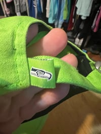 Image 7 of Seattle Seahawks New Era Neon Green Hat