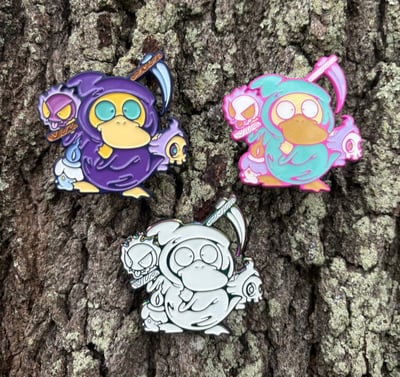 Image of Scythe Duck (Hat Pin)