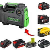 Image 1 of WiPCOOL Adapter To Parkside, Makita, Ingco , DeWalt, Einhell, Bosch, Milwaukee 