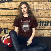 Image 6 of Officially Licensed Little Stranger Trigger warning front and back T-shirt 