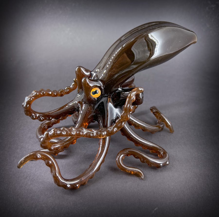 Image of Sparkled Brown Octopus