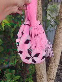 Image 9 of Wayuu Mochila Colombian Bucket bag