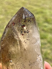 Image 3 of Natural Citrine With Hematite & Titanium  #2098