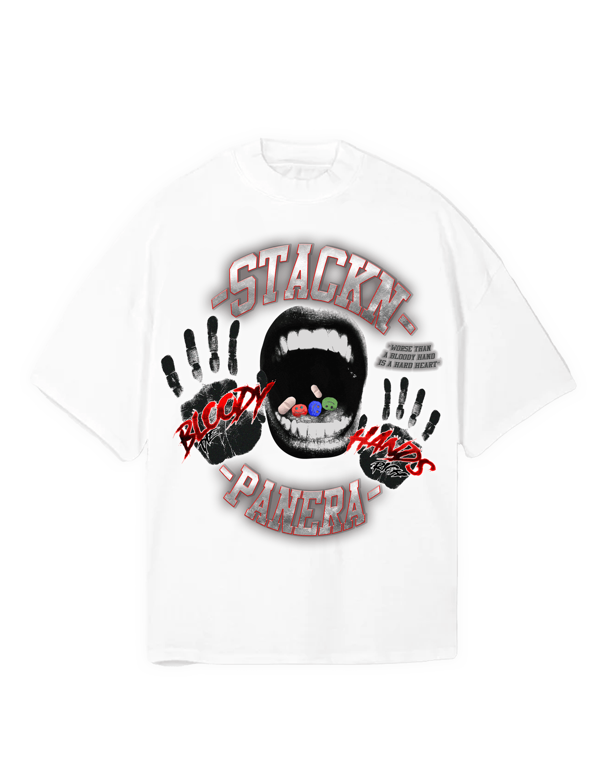 Image of “PILL ANXIETY” Oversized Tee