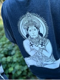 Image 3 of SPIRITUAL SXE SRI HANUMAN /Shirt (Darkgrey)