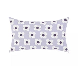 Image of PRE ORDER ITEM   /Lilac Daisy Cushion Cover / ALLOW 2-3 WEEKS DELIVERY 
