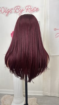 Image 17 of Cherry curtain bangs luxury (ready to ship) 
