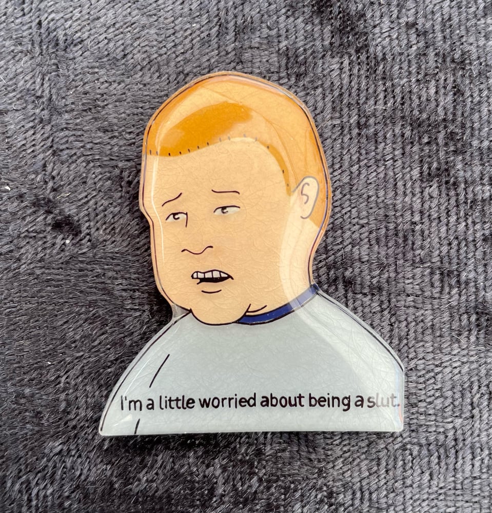 Image of A Little Worried Magnet 