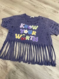 Image 2 of Xlarge fringy destroyed KYW