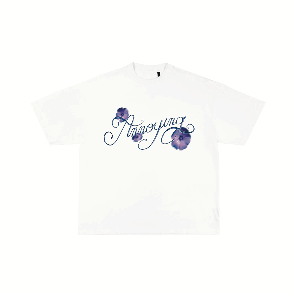 Image of Annoying Purple Flowers Tee