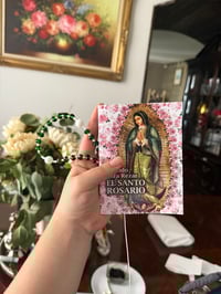 Image 2 of Método para rezar el Santo Rosario bundle (incluye Rosario hecho a mano) ❤️