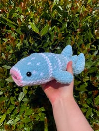 Image 1 of whale shark plushie