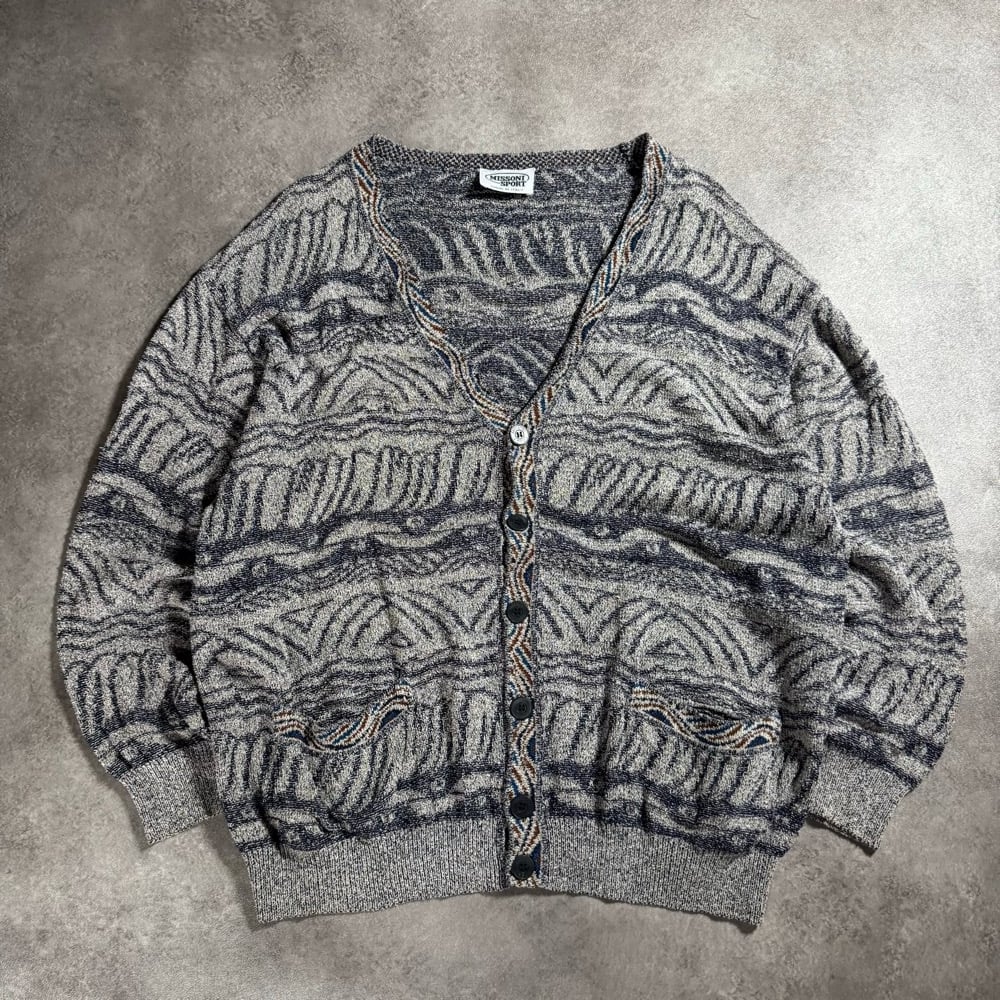 Image of 1990s Missoni Sport Cardigan, Size XL