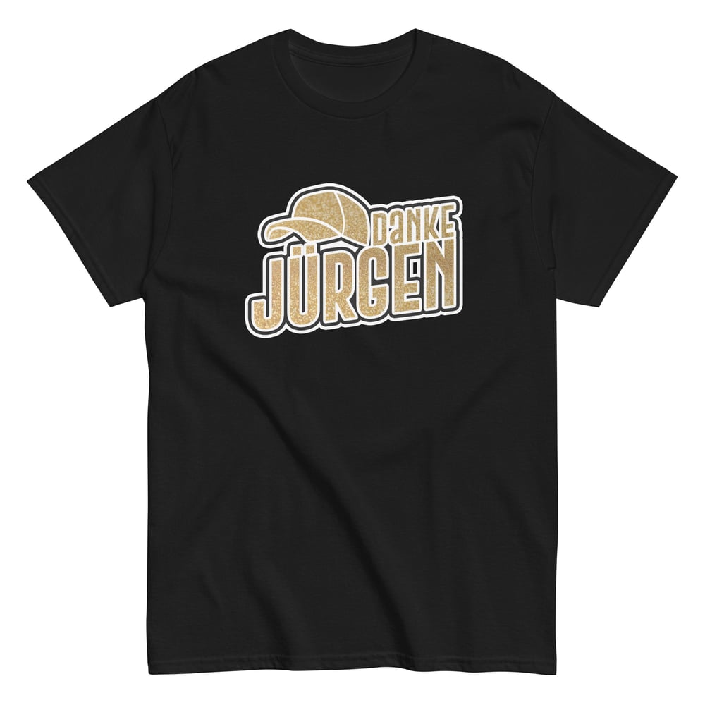 Danke Jurgen Unisex Tee (Gold)