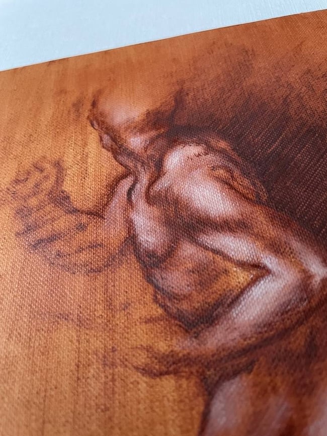 Figure study For The Battle of Cascina (Michelangelo Studies)