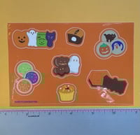 Image 4 of Spooky Treats Vinyl Sticker Sheet