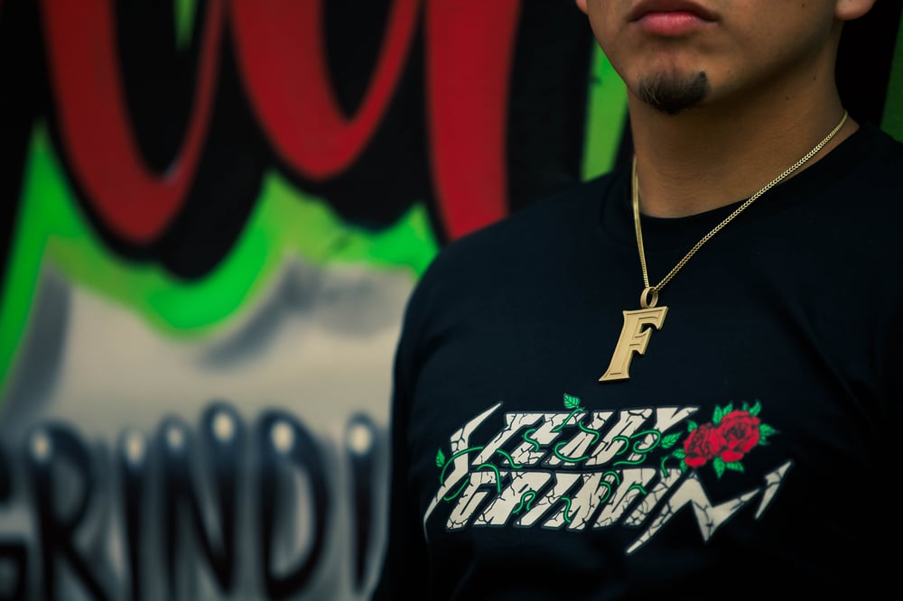 Black “Rose that Grew from Concrete” Tee