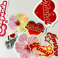 Image 2 of Filipina Pink Stickers