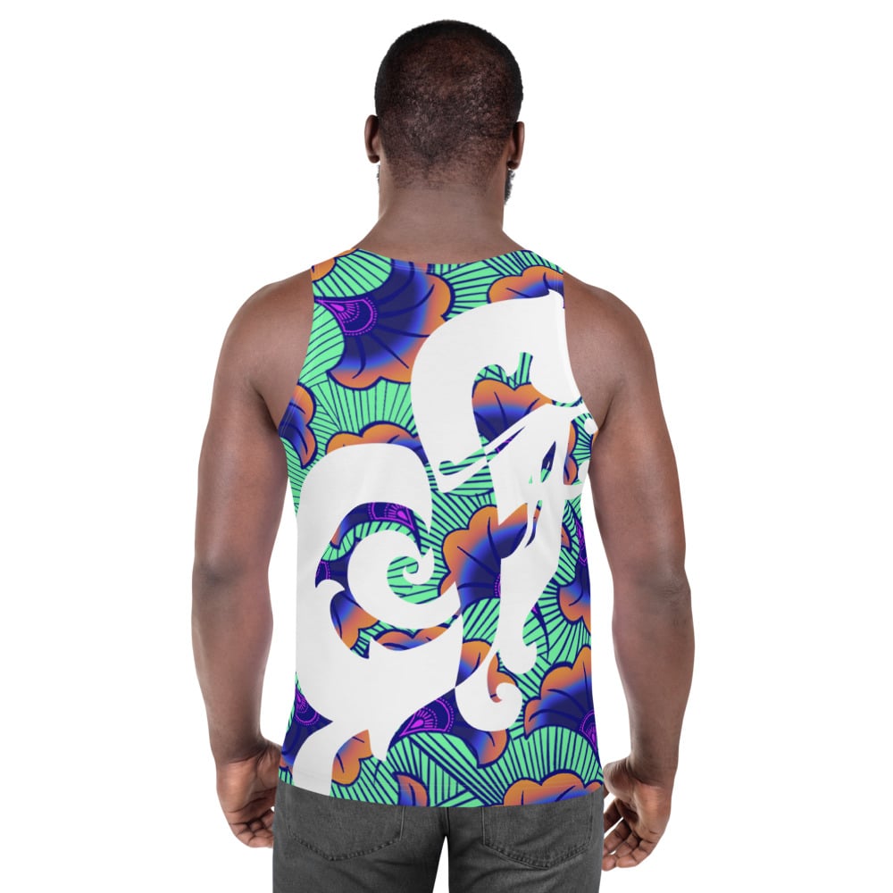 Image of Heart-shaped Herb Unisex Tank Top