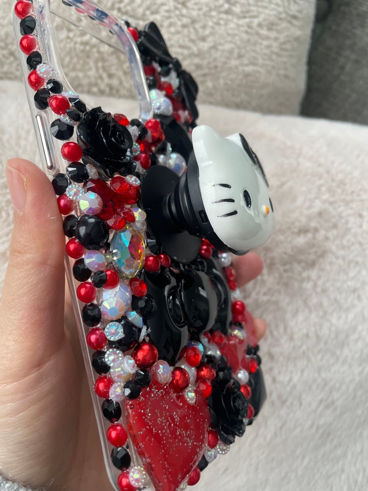 bling kawaii kitty phonecase PM2