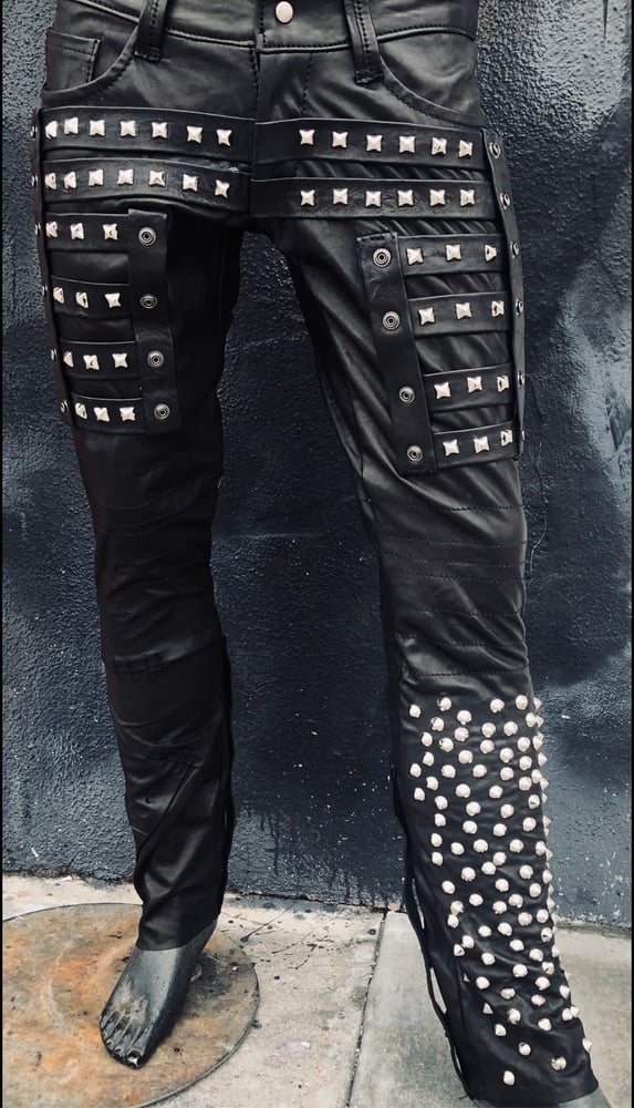 Image of Gates of Hell Recycled Denim Pants 