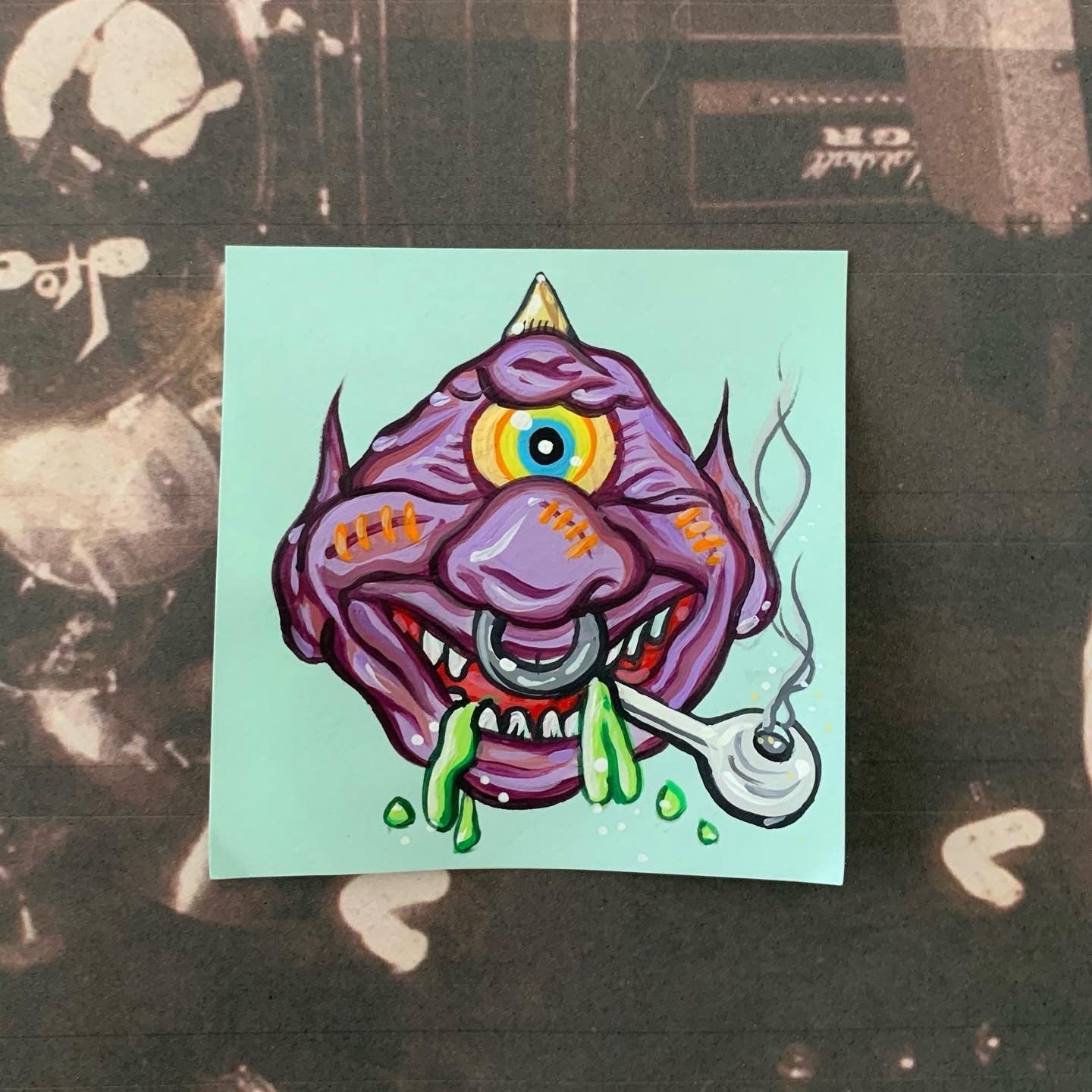 Image of Speed Ball “Horn Head”