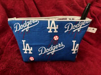 Image 2 of Baseball Zipper Pouch