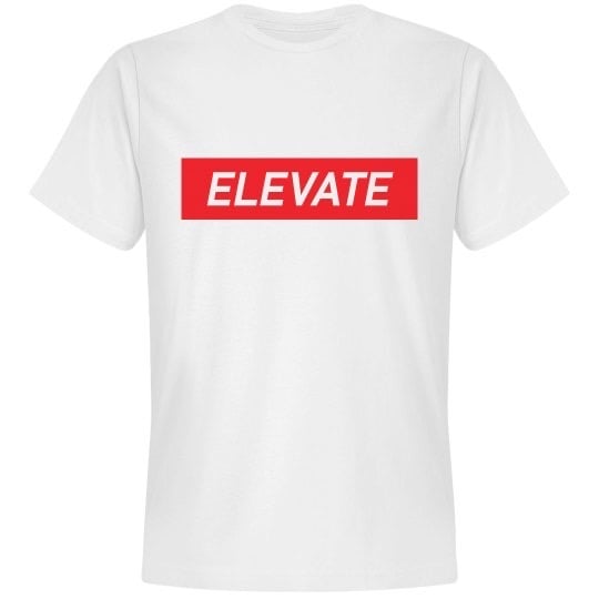 Image of Elevate Classic Tee- White