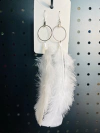 Image 2 of Moon Glow Hoops