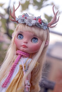 Image 2 of Flower crown (Deer Style) - For Blythe