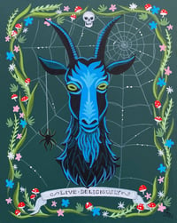 Wish To Live Deliciously- 8x10