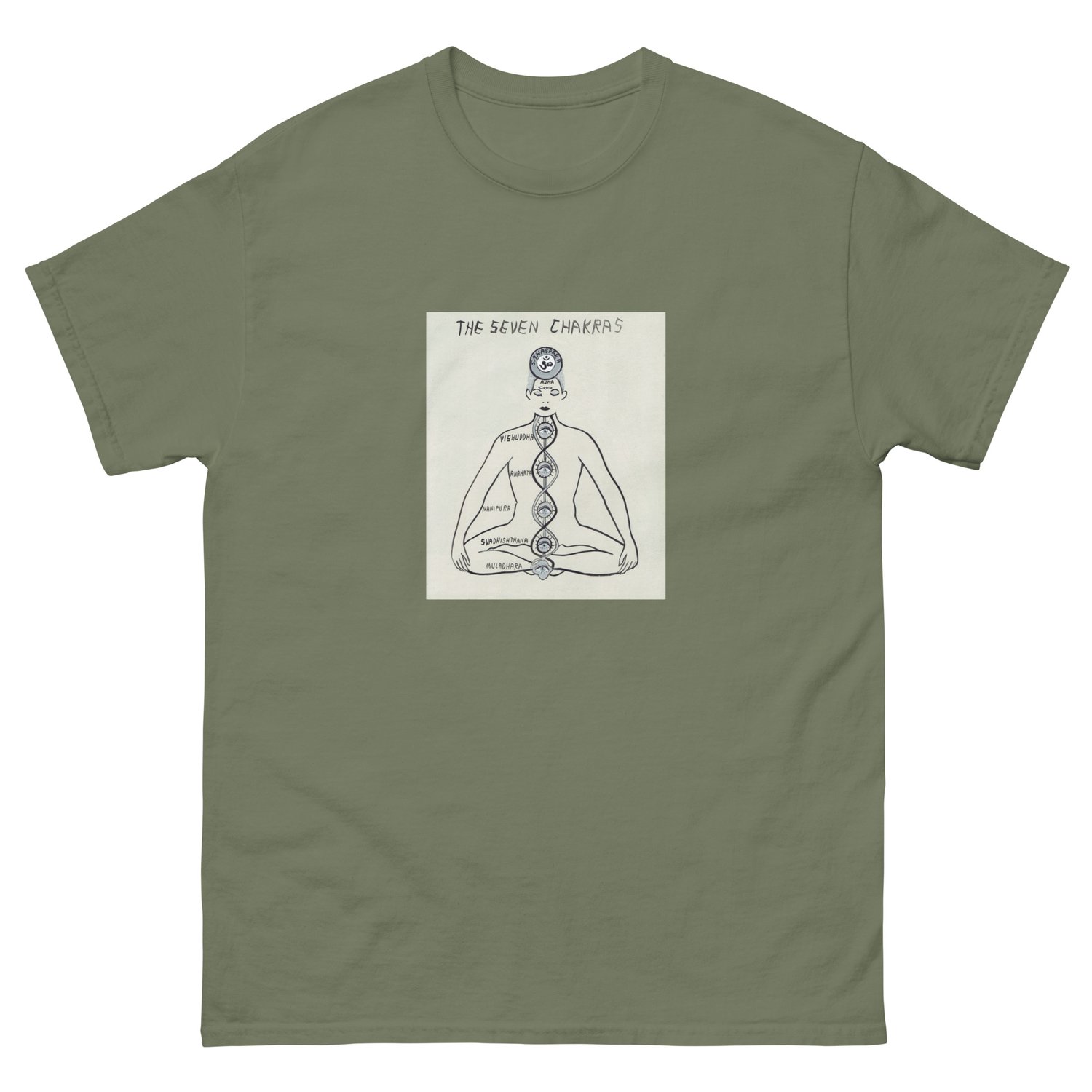 Image of THE SEVEN CHAKRAS T-SHIRT 