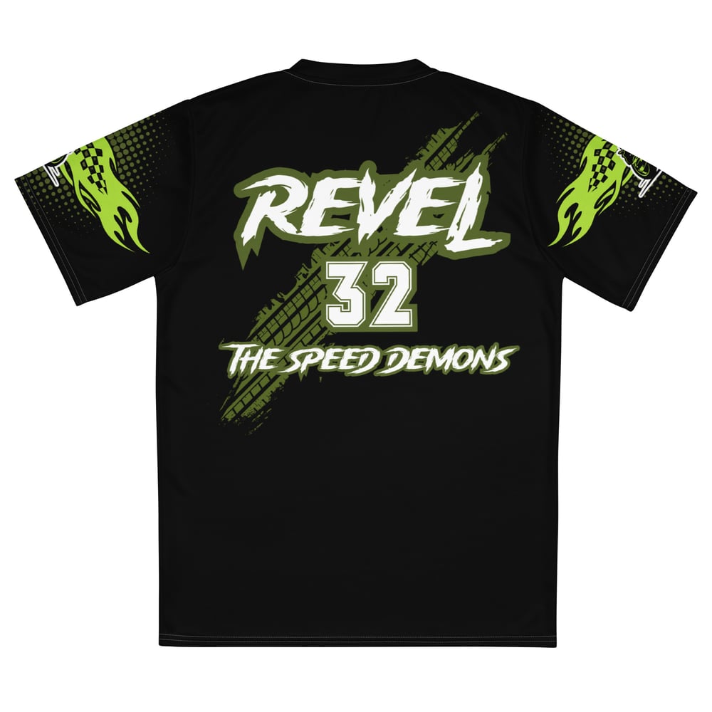 Image of Officially licensed Revel Recycled unisex sports jersey