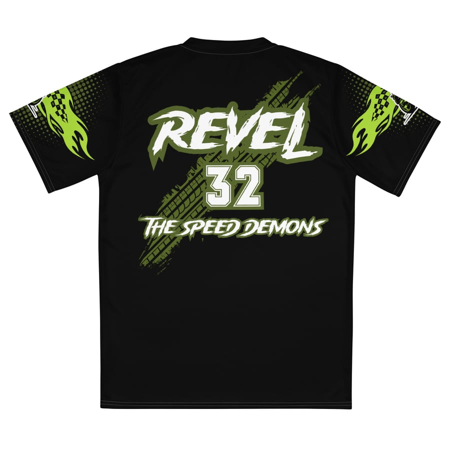 Image of Officially licensed Revel Recycled unisex sports jersey