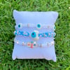Aqua Eye 3Pc Handmade set
