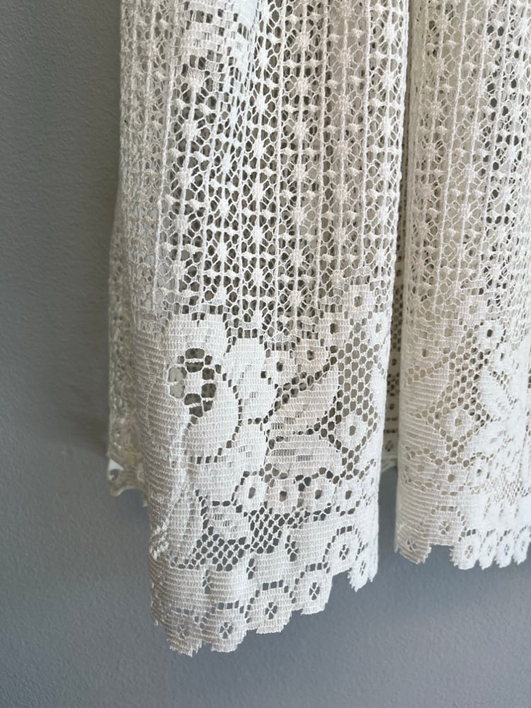 Image of Flower and lace skirt (xs-xxl)