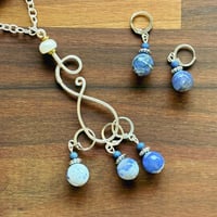 Image 2 of Stitch Marker Necklace by Wool and Wire