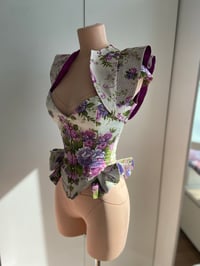 Image 11 of CORSET ESTAMPADO FLORES VINTAGE