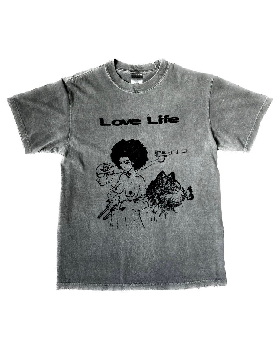 Love Life” T- Shirt Grey | Motherseth